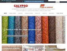 Tablet Screenshot of orgcalypso.com